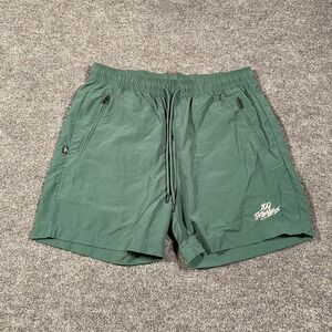 100 Thieves Foundations Nylon Shorts Mens Large Drawstring Waist Streetwear